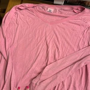pink long sleeve size medium